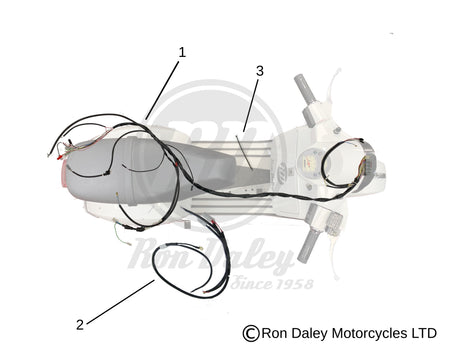 Vespa PX/T5 Harness Assembly