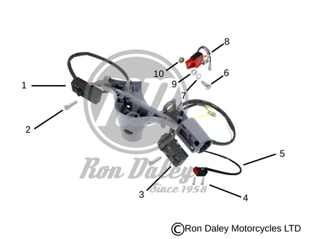 Vespa PX/T5 Switch Assembly