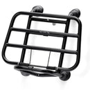 Piaggio Vespa Primavera/Sprint Front Folding Rack Black