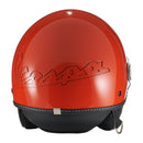 Vespa Langhe Demi-Jet 4.0 Helmet - Arancio Impulsivo
