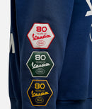 Vespa 80th Hoodie - Blue
