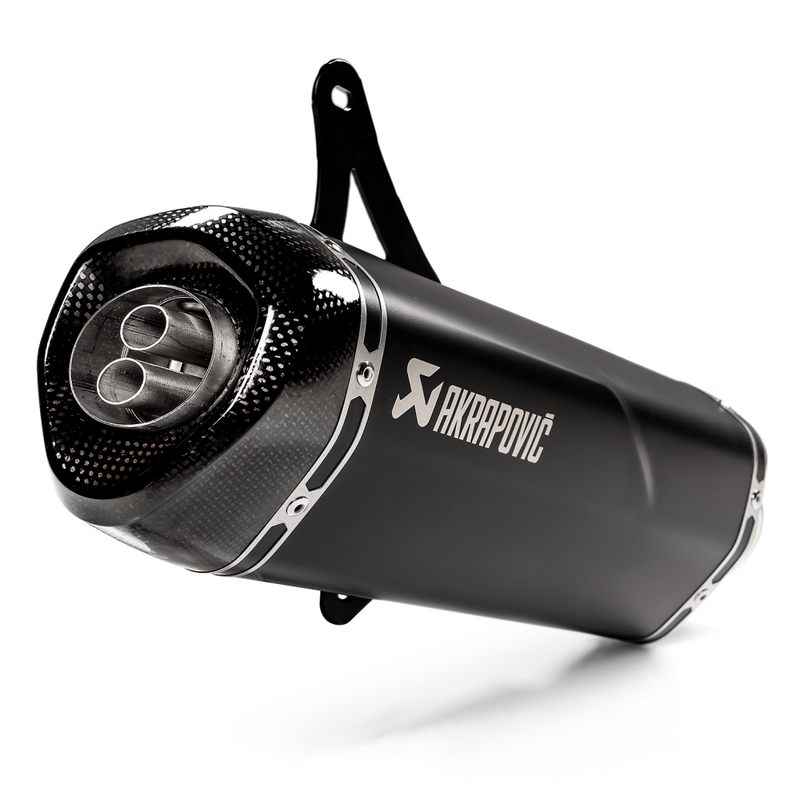 AKRAPOVIC Vespa GTS 300 (Euro 3/Euro 4) Racing Exhaust "SLIP-ON" Black Edition