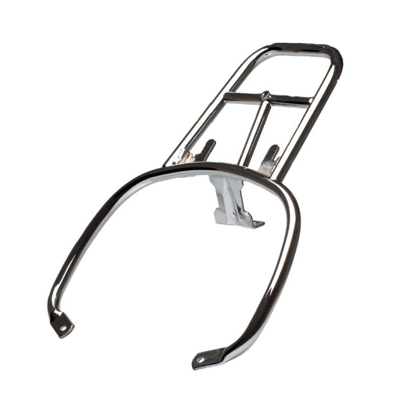 Piaggio Vespa Primavera/Sprint Rear Fixed Rack Chrome