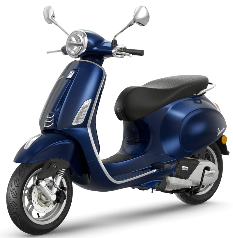 Vespa Primavera 125 E5+ Blu Energico Glossy. Save £800 on RRP