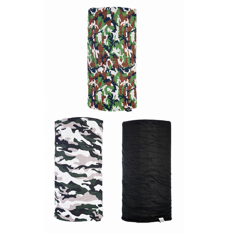 Oxford Comfy Camo 3 Pack Balaclavas